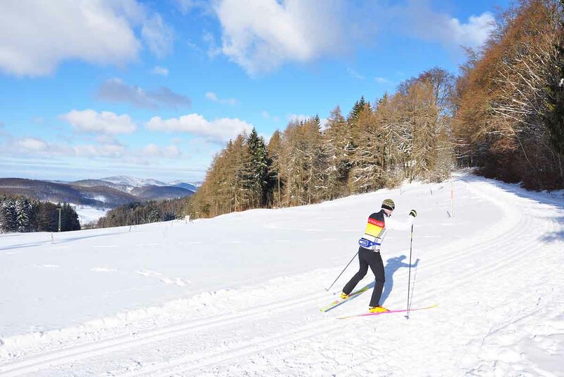 Langlauf im Thüringer Wald