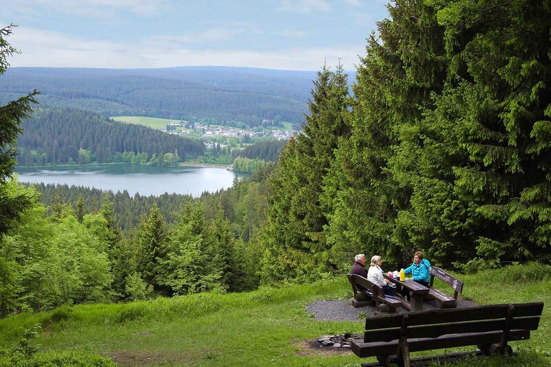 Weidmannsheil - Blick zum Stausee