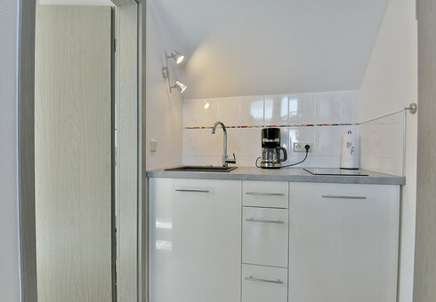Kleine Ferienwohnung - Küchenzeile
