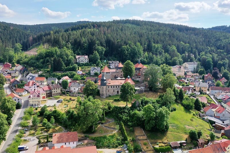 Blick auf Elgersburg