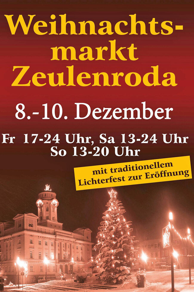 Zeulenrodaer Weihnachtsmarkt