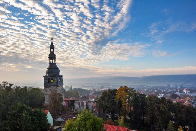 Der Schiefe Turm von Bad Frankenhausen