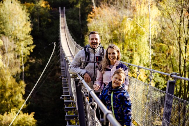 Hängeseilbrücke Hohe Schrecke