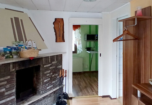 Kamin im Wohnzimmer