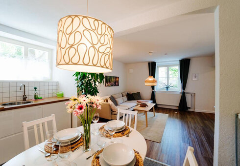 Ferienwohnung Hildegard (Esstisch)