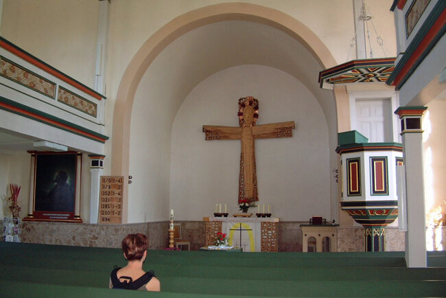 Blick zum Altar