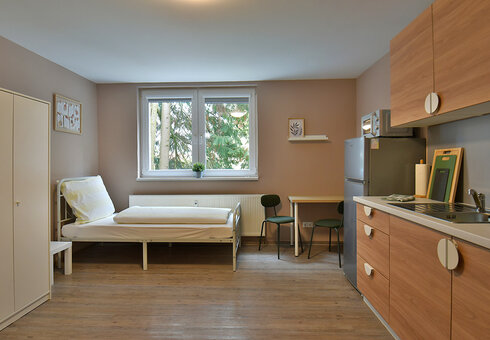 Blick in ein Appartement