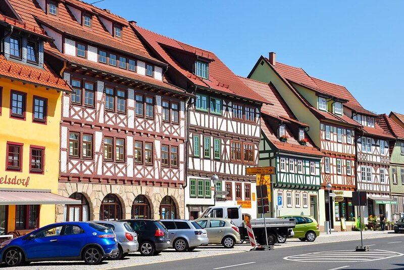 Fachwerkhäuser in Wasungen