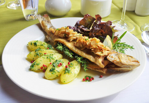 leckeres Essen im Restaurant