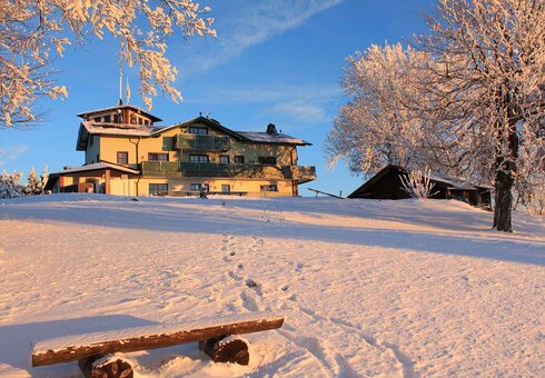Berggasthof Charlottenhaus im Winter