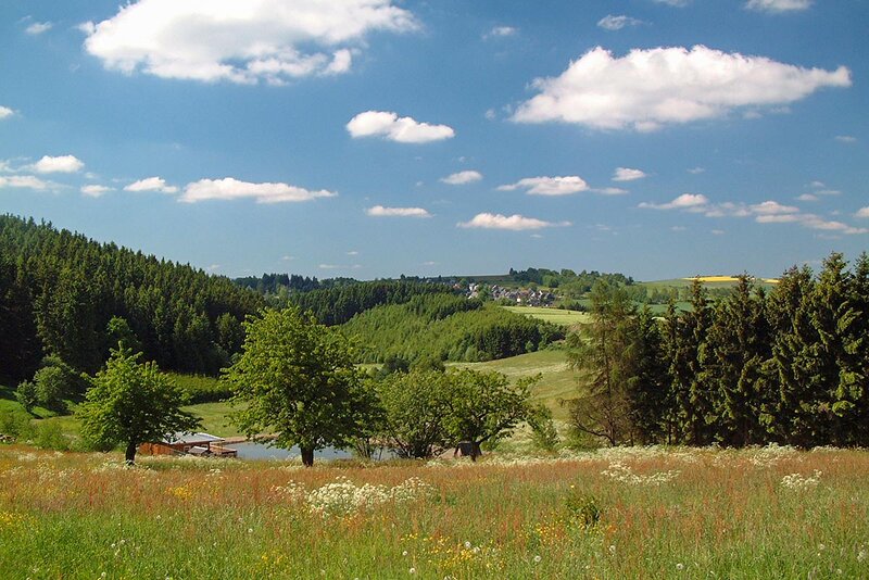 Landschaft bei Dröbischau