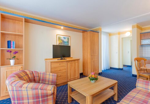 Blick in ein Appartement