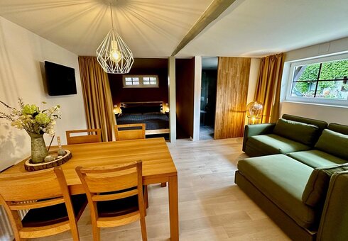 Blick in ein Appartement