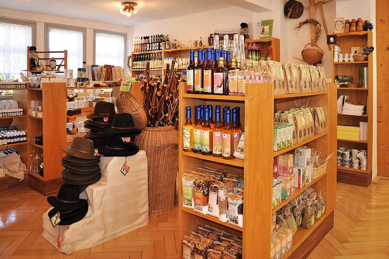 Souvenirhandel mit Kräutern