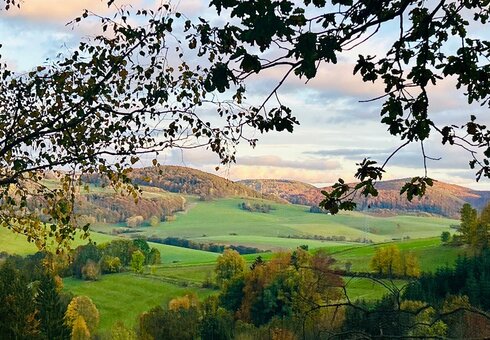 Landschaft bei Floh-Seligenthal