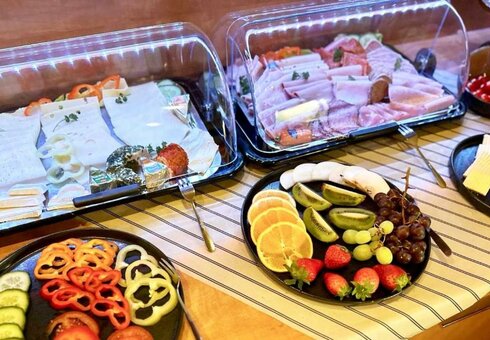 leckeres Frühstücksbuffet