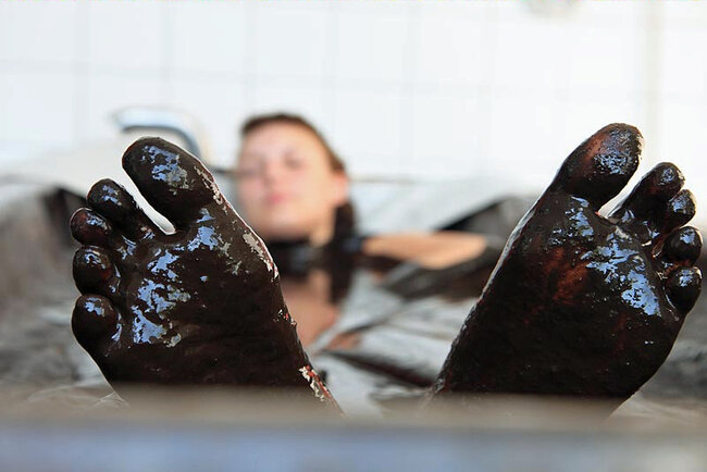 ARDESIA-Therme - Moorfüße