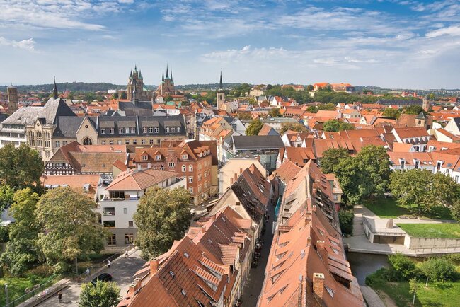 Ausblick von der Ägidienkirche