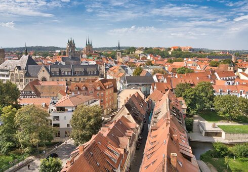Ausblick von der Ägidienkirche