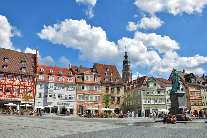 Marktplatz in Coburg