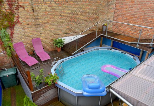 beheizter Pool