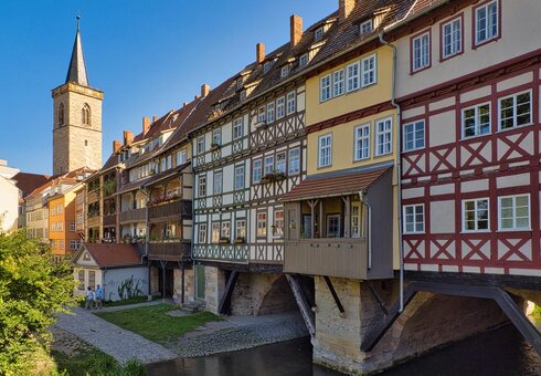 Blick auf die Krämerbrücke