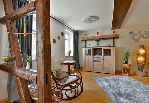 Ferienwohnung Angelina (Wohnzimmer)