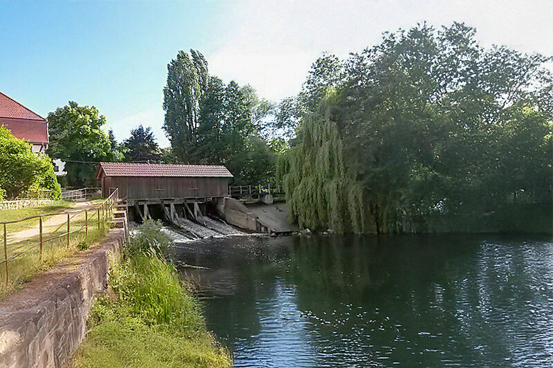 Obermühle mit Wehr