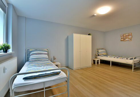 Blick in ein Appartement