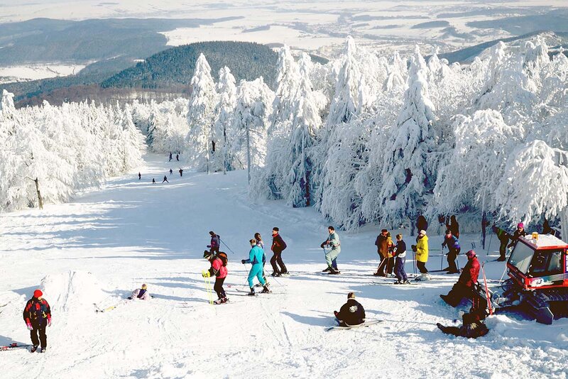 Skihang bei Bad Tabarz