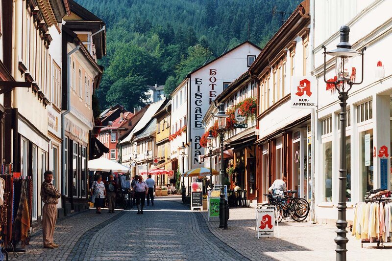 Fußgängerzone von Friedrichroda