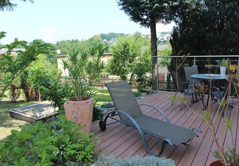 Auf der Terrasse
