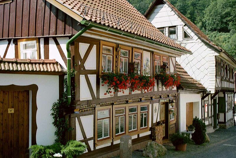 Typische Fachwerkhäuser
