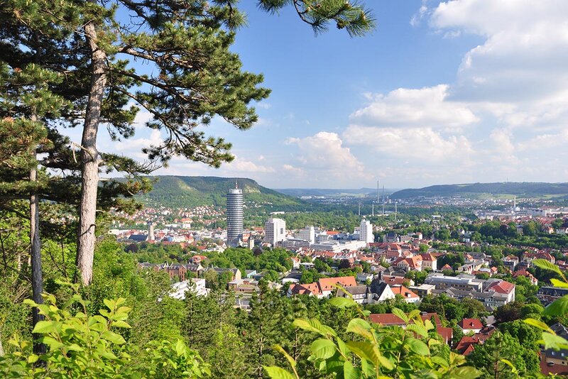 Blick auf Jena