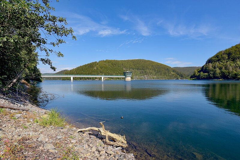 Talsperre Schönbrunn im Thüringer Wald