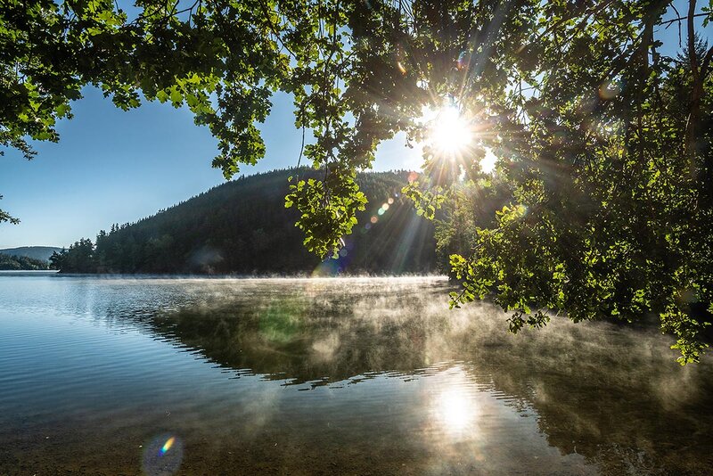 Idylle am Thüringer Meer