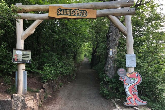 SaurierPfad Trixi Trias - natura jenensis