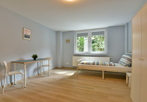 Blick in ein Appartement