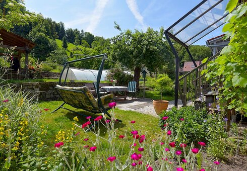 Garten mit Terrasse