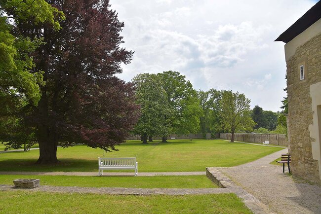 Schlosspark mit Englischen Rasen