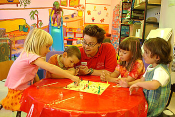 Kinderanimation im Aparthotel Am Rennsteig in Wurzbach