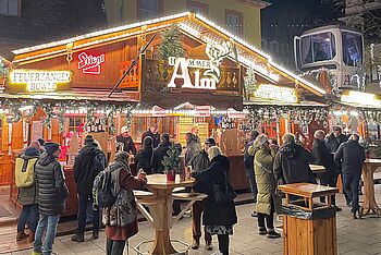 Kulinarisches Angebot am Abend