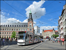 Anger in Erfurt (beliebte Einkaufsstraße)
