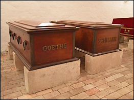 Ruhestätte von Goethe und Schiller