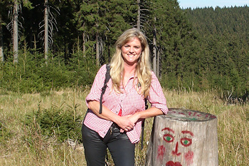 Gästebetreuerin Anke Munsche