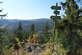 Landschaft bei Oberhof