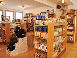 Ladengeschäft der Tourist-Info