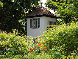 Gartenzinne in Schillers Gartenhaus
