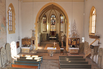 Blick zum Altar