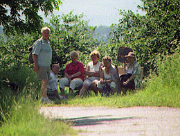 Wanderer zwischen Rennsteig und Rhön